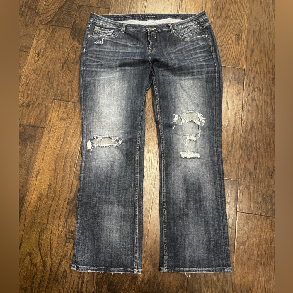 Vigoss Women’s Plus Jeans 22W Jagger